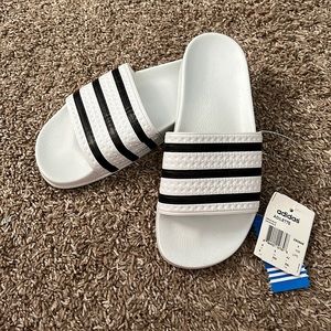 Adidas  adilette slides size 8